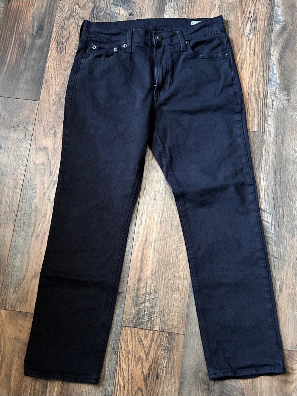 ~*~ NWOT GAP Women’s 90s Straight High Rise Jeans Black 10 ~*~